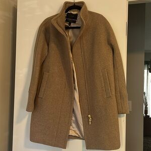 J Crew stadium cloth cocoon coat. Fully lined. Size 6.